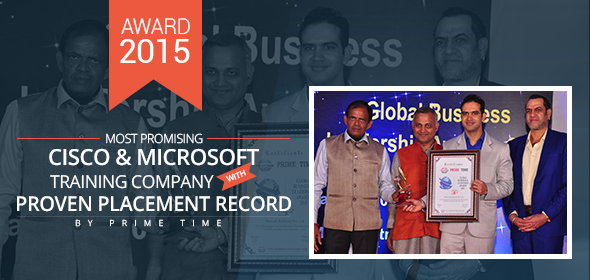 Network Bulls bags one more award for its Highest No. of Job Placements and CCIE Passouts in 2015