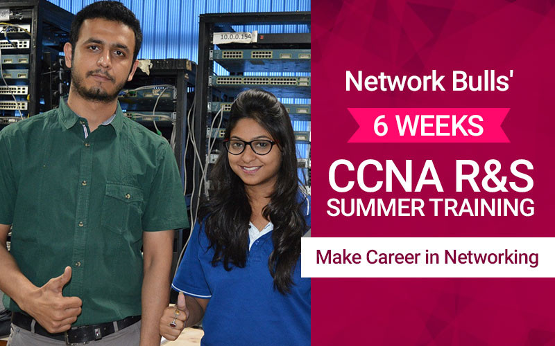 Network Bulls' 6 Weeks CCNA R&S Summer Training – Make Career in Networking