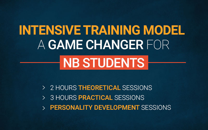 Intensive Training Model- A game changer for NB Students