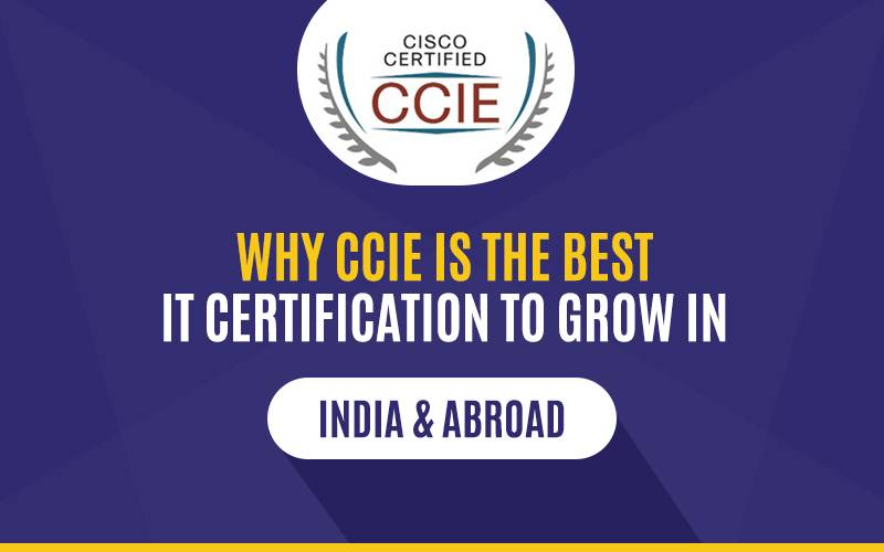 Why CCIE is the best IT Certification to grow in India and Abroad?