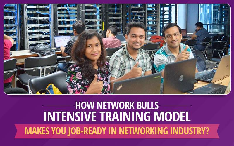 How Network Bulls Intensive Training Model Makes You Job-Ready in Networking Industry?